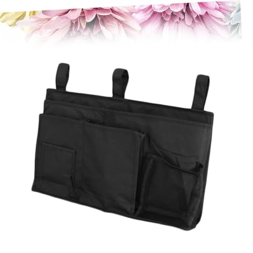 VICASKY wasserdichte Oxford Stoff Aufbewahrungstasche Bettnähe Hängend Organizer für Schlafzimmer Großes Fassungsvermögen Vielseitig Einsetzbar für Bettgestell Auto Sofa Büro von VICASKY