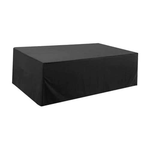 VICASKY wasserdichte Winddichte Gartenmöbelabdeckung aus Silberbeschichtetem Polyester Oxford UV Schutz Reißfest Passend für Quadratische Terrassenmöbel Stühle Bänke Tische für Indoor und von VICASKY