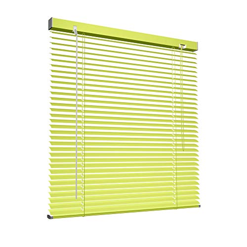 Victoria M. Aluminium Jalousie 110 x 130 cm, gelb, Jalousie ohne Bohren, inkl. Klemmclips Victoria M. Aluminium Jalousie 110 x 130 cm, gelb, Jalousie ohne Bohren, inkl. Klemmclips von Victoria M.