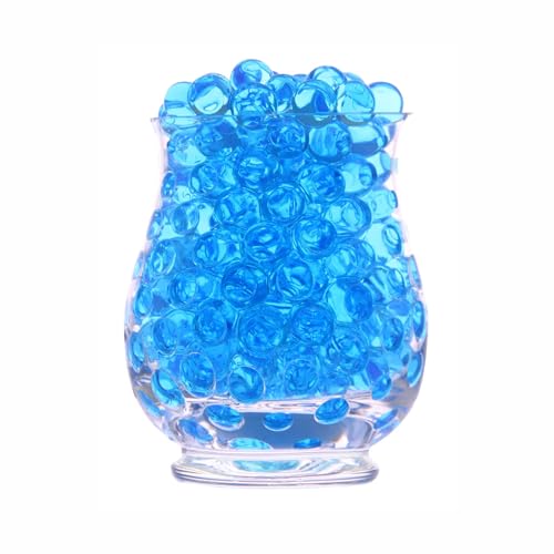 Wasserperlen 50g Wasserperlen für Pflanzen, Gelperlen für Blumen und Pflanzen, Wiederverwendbare Water Beads für Heimwerker,Dekoration,Pflanzenfüller, Korngröße 2.5-3 mm, Blau Wasserperlen 50g Wasserperlen für Pflanzen, Gelperlen für Blumen und Pflanzen, Wiederverwendbare Water Beads für Heimwerker,Dekoration,Pflanzenfüller, Korngröße 2.5-3 mm, Blau von VICZON