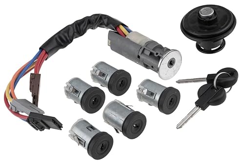 Schließzylinder Set kompatibel mit Fiat Scudo 06- Kompatibel mit Citroen Jumpy 06- EZC-CT-093 von VIDARR