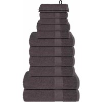12-tlg. Handtuch-Set Anthrazit 360 g/m² 100% Baumwolle vidaXL 12-tlg. Handtuch-Set Anthrazit 360 g/m² 100% Baumwolle vidaXL von VIDAXL