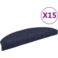 Vidaxl - Stufenmatten Selbstklebend 15 Stk. 65x21x4 cm Blau Halbrund Groß Vidaxl - Stufenmatten Selbstklebend 15 Stk. 65x21x4 cm Blau Halbrund Groß von VIDAXL