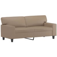 Vidaxl - 2-Sitzer-Sofa Cappuccino-Braun 140 cm Kunstleder Vidaxl - 2-Sitzer-Sofa Cappuccino-Braun 140 cm Kunstleder von VIDAXL