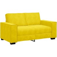 2-Sitzer-Sofa Gelb 120 cm Samt Vidaxl von VIDAXL