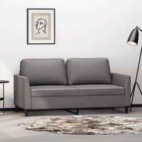 Vidaxl - 2-Sitzer-Sofa Grau 140 cm Kunstleder Vidaxl - 2-Sitzer-Sofa Grau 140 cm Kunstleder von VIDAXL