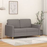 2-Sitzer-Sofa Taupe 120 cm Stoff Vidaxl von VIDAXL