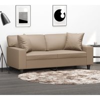 2-Sitzer-Sofa mit Zierkissen Cappuccino-Braun 140 cm Kunstleder Vidaxl 2-Sitzer-Sofa mit Zierkissen Cappuccino-Braun 140 cm Kunstleder Vidaxl von VIDAXL