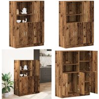 2-tlg. Küchenschrank-Set Altholz-Optik Holzwerkstoff - Vidaxl 2-tlg. Küchenschrank-Set Altholz-Optik Holzwerkstoff - Vidaxl von VIDAXL