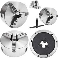 Vidaxl - 3-Backen-Drehfutter Selbstzentrierend 160 mm Stahl - Drehfutter - Backenfutter - Home & Living von VIDAXL