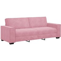 3-Sitzer-Sofa Rosa 180 cm Samt vidaXL 3-Sitzer-Sofa Rosa 180 cm Samt vidaXL von VIDAXL