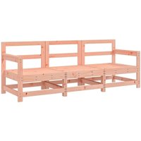3-tlg. Garten-Lounge-Set Massivholz Douglasie Vidaxl von VIDAXL