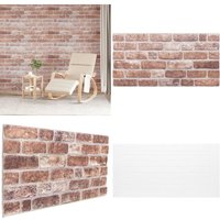 3D-Wandpaneele 10 Stk. Braun 100x50 cm eps - Wandpaneele - 3D-Wanddekoration - Wandschmuck - Ziegelstile - Wohnwände - Home & Living 3D-Wandpaneele 10 Stk. Braun 100x50 cm eps - Wandpaneele - 3D-Wanddekoration - Wandschmuck - Ziegelstile - Wohnwände - Home & Living von VIDAXL