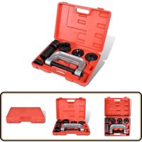 Vidaxl - 4-in-1 Kugelgelenk-Presse Service-Set - C-Rahmenpresse - Autowerkstatt - Handwerker Werkzeug - Karosserie Reparatur - Gelenke Entfernen von VIDAXL