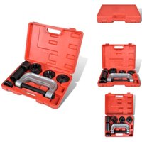 4-in-1 Kugelgelenk-Presse Service-Set - C-Rahmenpresse - Autowerkstatt - Handwerker Werkzeug - Karosserie Reparatur - Gelenke Entfernen 4-in-1 Kugelgelenk-Presse Service-Set - C-Rahmenpresse - Autowerkstatt - Handwerker Werkzeug - Karosserie Reparatur - Gelenke Entfernen von VIDAXL