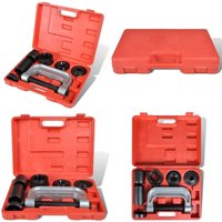 4-in-1 Kugelgelenk-Presse Service-Set - C-Rahmenpresse - Autowerkstatt - Handwerker Werkzeug - Karosserie Reparatur - Gelenke Entfernen - Home & von VIDAXL