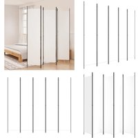 5-tlg. Paravent Weiß 250x220 cm Stoff - Paravent - Raumteiler - Zimmerabtrennung - Wohnraumgestaltung - Privacy Screen - Home & Living 5-tlg. Paravent Weiß 250x220 cm Stoff - Paravent - Raumteiler - Zimmerabtrennung - Wohnraumgestaltung - Privacy Screen - Home & Living von VIDAXL