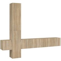 5-tlg. TV-Schrank-Set Sonoma-Eiche Holzwerkstoff vidaXL 5-tlg. TV-Schrank-Set Sonoma-Eiche Holzwerkstoff vidaXL von VIDAXL