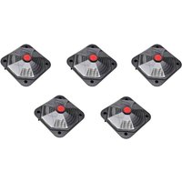 Vidaxl - 5er Set Solar Pool Heizung 735 w von VIDAXL