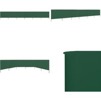 6-teiliges Windschutzgewebe 800 x 120 cm Grün - Windschutz - Faltwand - Sichtschutz - Gartenzubehör - Windabweiser - Home & Living 6-teiliges Windschutzgewebe 800 x 120 cm Grün - Windschutz - Faltwand - Sichtschutz - Gartenzubehör - Windabweiser - Home & Living von VIDAXL