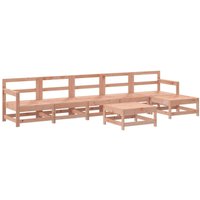 Vidaxl - 7-tlg. Garten-Lounge-Set Massivholz Douglasie von VIDAXL