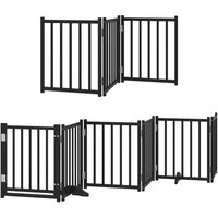 9-tlg. Hundetor mit Tür Faltbar Schwarz 450 cm Pappelholz vidaXL 9-tlg. Hundetor mit Tür Faltbar Schwarz 450 cm Pappelholz vidaXL von VIDAXL