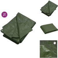 Abdeckplane 180 g/m² 2x3 m Grün HDPE - Abdeckplane - Plane - Schutzhülle - HDPE - Gartenabdeckung Abdeckplane 180 g/m² 2x3 m Grün HDPE - Abdeckplane - Plane - Schutzhülle - HDPE - Gartenabdeckung von VIDAXL
