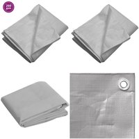 Abdeckplane 260 g/m² 3x5 m Grau hdpe - Abdeckplane - Plane - hdpe - Schutzplane - Gartenabdeckung - Home & Living Abdeckplane 260 g/m² 3x5 m Grau hdpe - Abdeckplane - Plane - hdpe - Schutzplane - Gartenabdeckung - Home & Living von VIDAXL