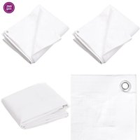 Abdeckplane 260 g/m² 4x6 m Weiß hdpe - Abdeckplane - Plane - Schutzhülle - hdpe - Wasserfeste Plane - Home & Living Abdeckplane 260 g/m² 4x6 m Weiß hdpe - Abdeckplane - Plane - Schutzhülle - hdpe - Wasserfeste Plane - Home & Living von VIDAXL