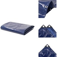 Abdeckplane 650 g/m² 4x6 m Blau - Abdeckplane - Plane - Wasserdichter Überzug - Schutzhülle - Outdoor Plane von VIDAXL