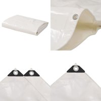 Abdeckplane 650 g/m² 4x6 m Weiß - Abdeckplane - Plane - Wasserdichter Überzug - Schutzhülle - Outdoor Plane - Home & Living Abdeckplane 650 g/m² 4x6 m Weiß - Abdeckplane - Plane - Wasserdichter Überzug - Schutzhülle - Outdoor Plane - Home & Living von VIDAXL