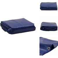 Abdeckplane Blau 5x7 m 650 g/m² - Abdeckplane - Plane - Schutzhülle - Wasserdichte Plane - Wetterfeste Plane von VIDAXL