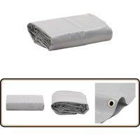 Abdeckplane Grau 1x2,5 m 650 g/m² - Abdeckplane - Plane - Schutzhülle - Wasserdichte Plane - Wetterfeste Plane Abdeckplane Grau 1x2,5 m 650 g/m² - Abdeckplane - Plane - Schutzhülle - Wasserdichte Plane - Wetterfeste Plane von VIDAXL