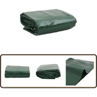 Abdeckplane Grün 4x6 m 600 g/m² - Abdeckplane - Planen - Wasserdichte Plane - Wetterfeste Plane - Gartenabdeckung von VIDAXL