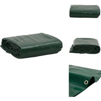 Abdeckplane Grün 5x8 m 600 g/m² - Abdeckplane - Plane - Schutzhülle - Wasserdichte Plane - Wetterfeste Plane von VIDAXL