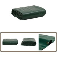 Abdeckplane Grün ø 3 m 600 /m² - Abdeckplane - Plane - Wasserdichte Plane - Wetterfeste Plane - Schutzplane von VIDAXL