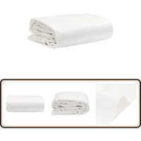 Abdeckplane Weiß 3x5 m 600 /m² - Abdeckplane - Wasserdichte Plane - Planen - Gartenplanen - Campingplane von VIDAXL