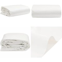 Abdeckplane Weiß 5x7 m 650 g/m² - Abdeckplane - Plane - Schutzhülle - Wasserdichte Plane - Wit Plane - Home & Living von VIDAXL