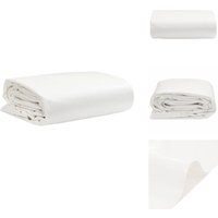 Abdeckplane Weiß 5x7 m 650 g/m² - Abdeckplane - Plane - Schutzhülle - Wasserdichte Plane - Wit Plane von VIDAXL