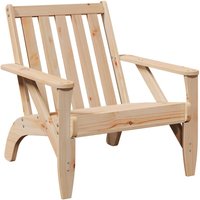Adirondack-Gartenstuhl 75x77x77 cm Massivholz Kiefer Vidaxl Adirondack-Gartenstuhl 75x77x77 cm Massivholz Kiefer Vidaxl von VIDAXL