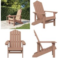 Adirondack-Gartenstuhl hdpe Braun - Adirondack Sessel - Gartenstuhl - Outdoor Möbel - Balkonmöbel - Glastürmensessel - Home & Living Adirondack-Gartenstuhl hdpe Braun - Adirondack Sessel - Gartenstuhl - Outdoor Möbel - Balkonmöbel - Glastürmensessel - Home & Living von VIDAXL