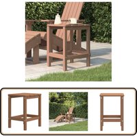 Adirondack-Gartentisch Braun 38x38x46 cm HDPE - Adirondack Tisch - Gartenmöbel - Esszimmerset - Outdoor Möbel - Terrassenmöbel Adirondack-Gartentisch Braun 38x38x46 cm HDPE - Adirondack Tisch - Gartenmöbel - Esszimmerset - Outdoor Möbel - Terrassenmöbel von VIDAXL