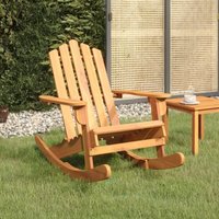 Vidaxl - Adirondack-Schaukelstuhl Massivholz Akazie von VIDAXL