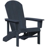 Adirondack-Stuhl Marineblau 74 x 82 x 92 cm Plastik Vidaxl Adirondack-Stuhl Marineblau 74 x 82 x 92 cm Plastik Vidaxl von VIDAXL
