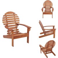 Adirondack-Stuhl Massivholz Akazie - Holz Gartenstuhl - Adirondack Stuhl - Gartenmöbeln - Esszimmer Stühle - Balkonmöbel Adirondack-Stuhl Massivholz Akazie - Holz Gartenstuhl - Adirondack Stuhl - Gartenmöbeln - Esszimmer Stühle - Balkonmöbel von VIDAXL