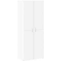 Aktenschrank Weiß 60x32x153 cm Holzwerkstoff Vidaxl von VIDAXL
