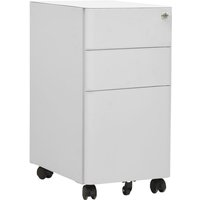 Vidaxl - Aktenschrank mit Rollen Hellgrau 30x45x59 cm Stahl Vidaxl - Aktenschrank mit Rollen Hellgrau 30x45x59 cm Stahl von VIDAXL