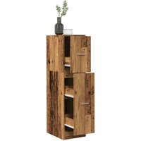 Vidaxl - Apothekerschrank Altholz-Optik 30x41x118 cm Holzwerkstoff 105035 Vidaxl - Apothekerschrank Altholz-Optik 30x41x118 cm Holzwerkstoff 105035 von VIDAXL
