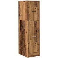 Vidaxl - Apothekerschrank Altholz-Optik 30x41x118 cm Holzwerkstoff 105035 von VIDAXL