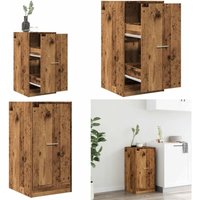 Apothekerschrank Altholz-Optik 40x41x77,5 cm Holzwerkstoff - Vidaxl Apothekerschrank Altholz-Optik 40x41x77,5 cm Holzwerkstoff - Vidaxl von VIDAXL